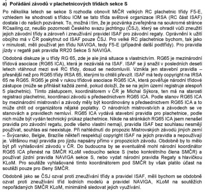 Pravidla soutěží plachetnic